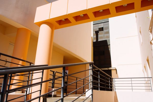 Block of flats entrance