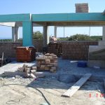 Brick Construction Stage of villa Rose