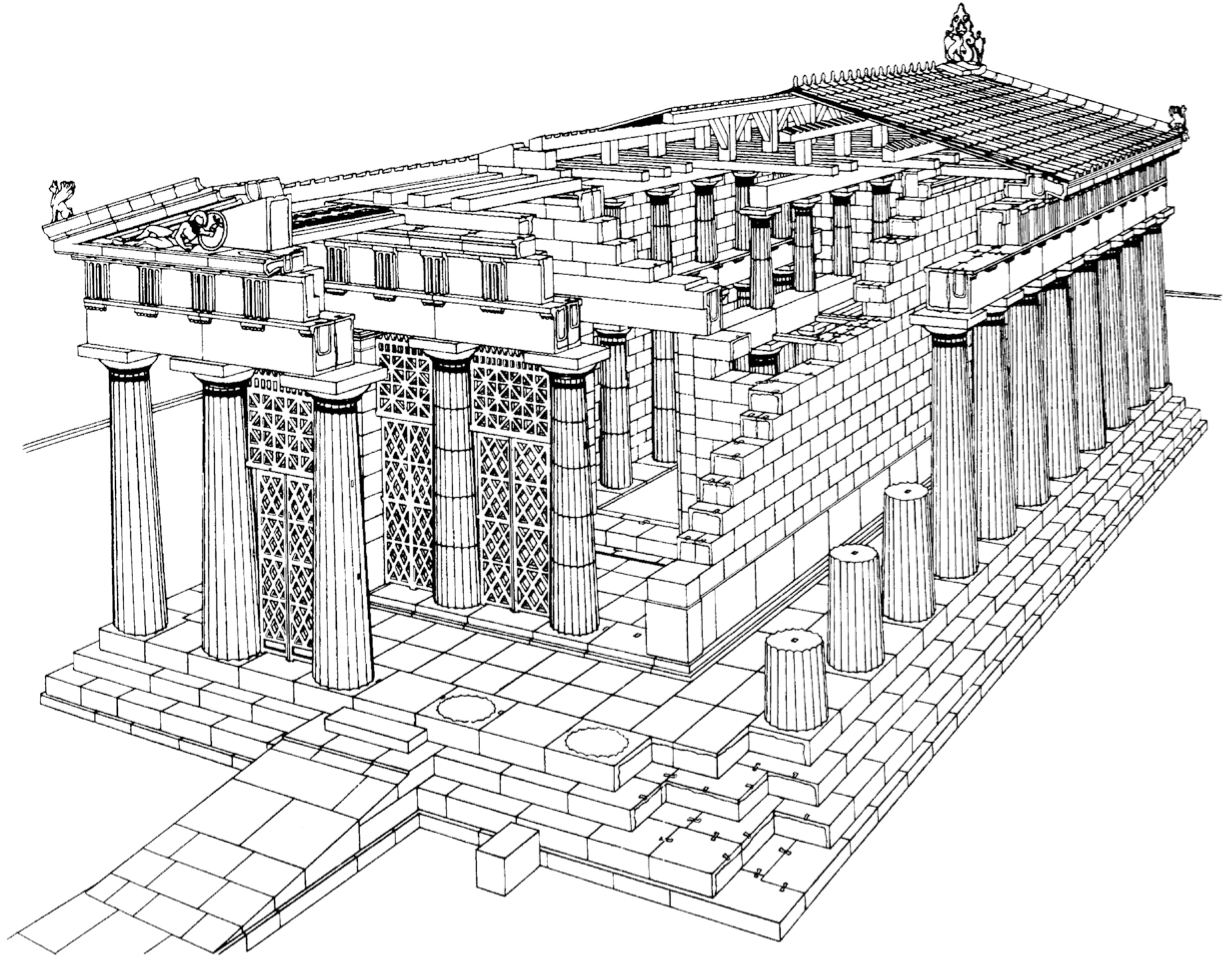 Ancient Greek Temples Typology