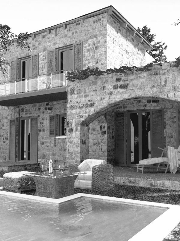 Villa Lily - a traditional stone built house with swimminig pool in Chania