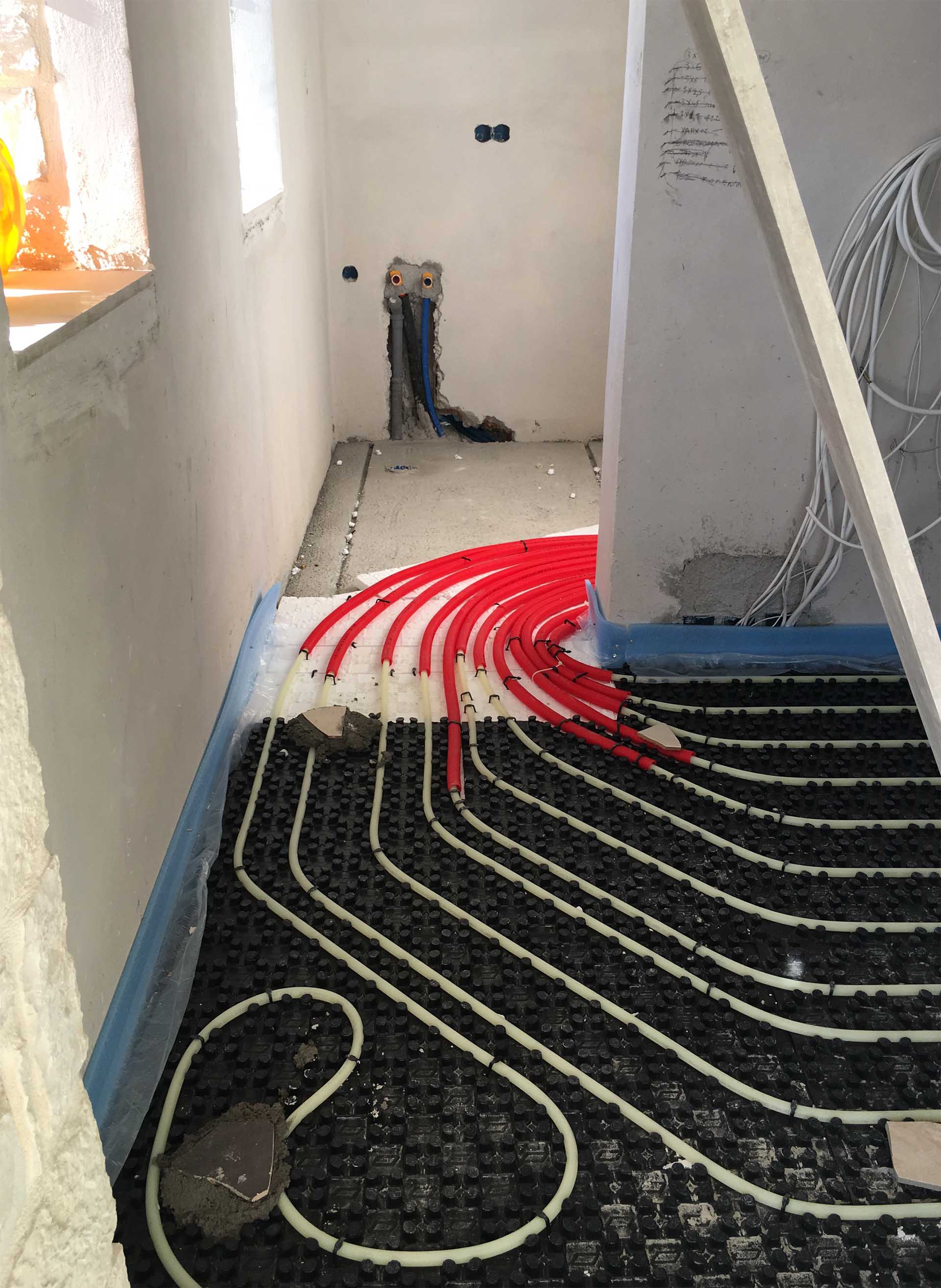 underfloor heating